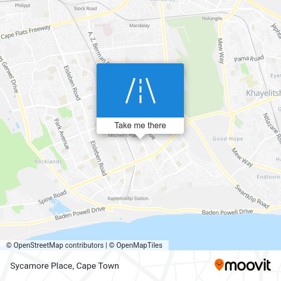 Sycamore Place map