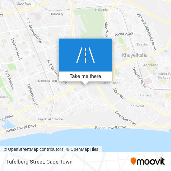 Tafelberg Street map