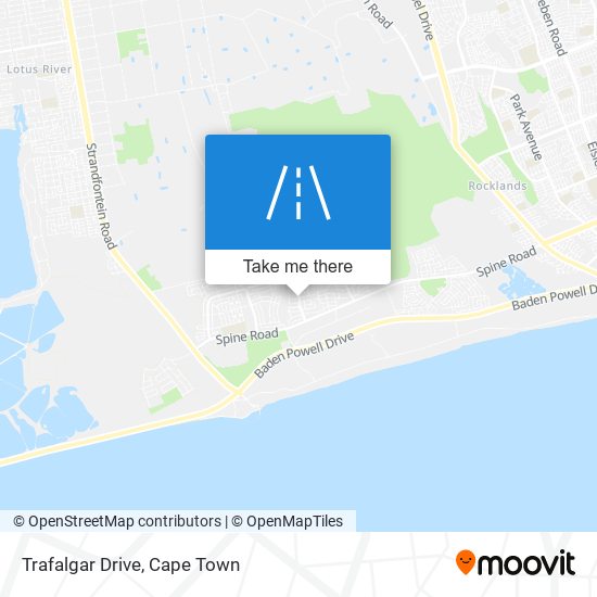 Trafalgar Drive map