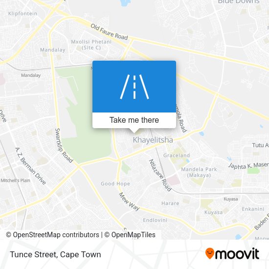 Tunce Street map