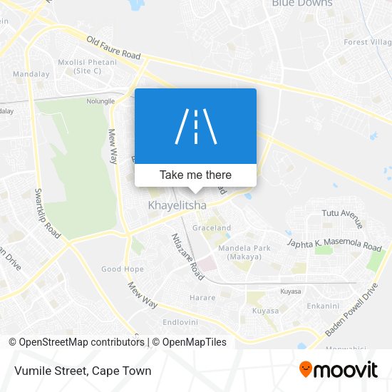 Vumile Street map