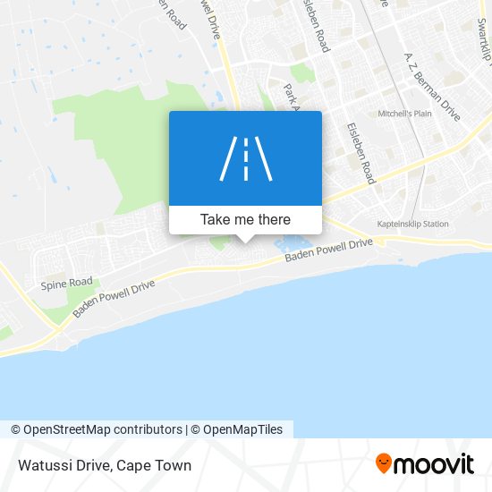 Watussi Drive map