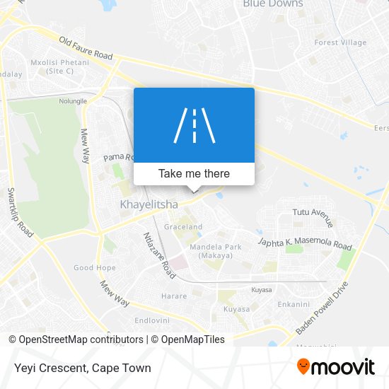 Yeyi Crescent map