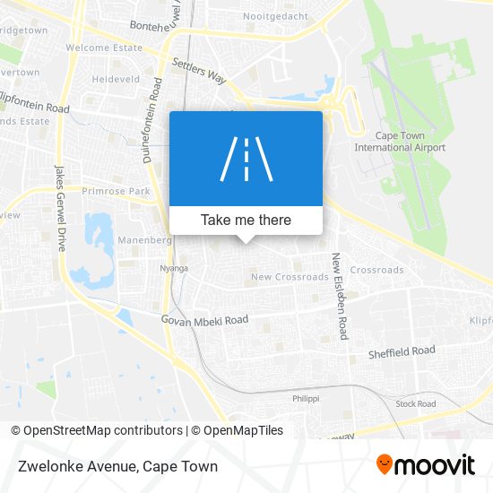 Zwelonke Avenue map