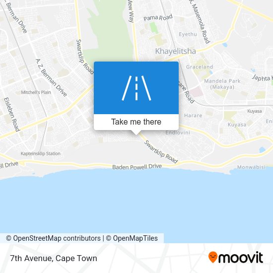 7th Avenue map