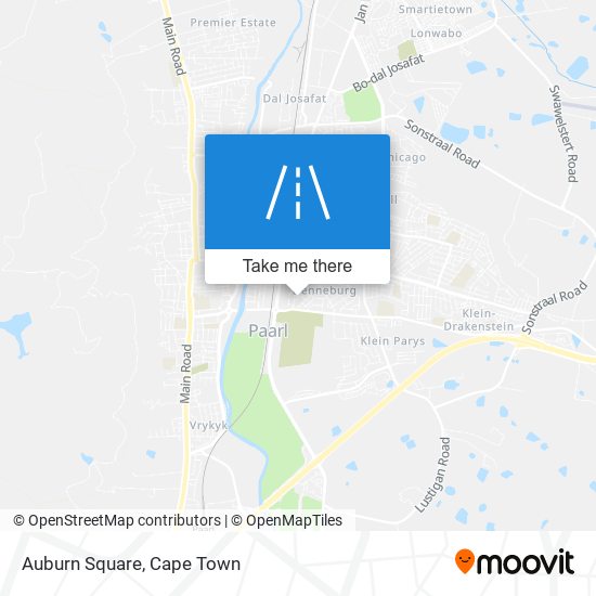 Auburn Square map
