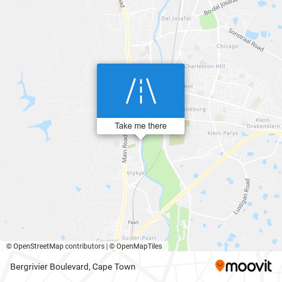 Bergrivier Boulevard map