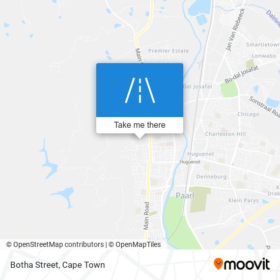 Botha Street map