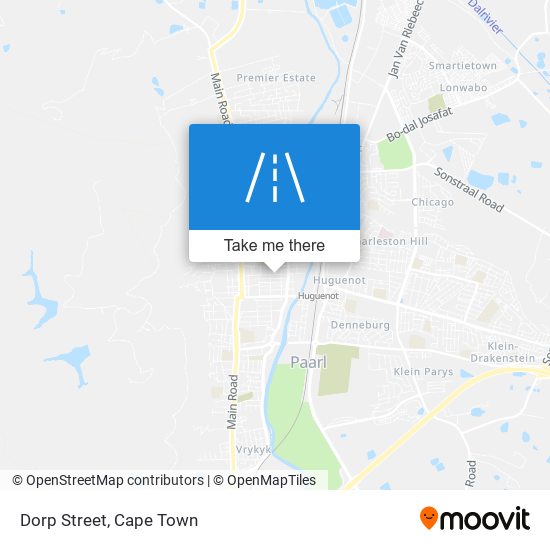 Dorp Street map