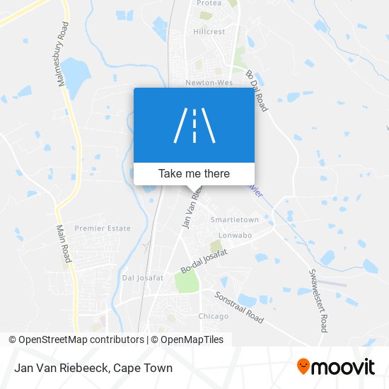 Jan Van Riebeeck map