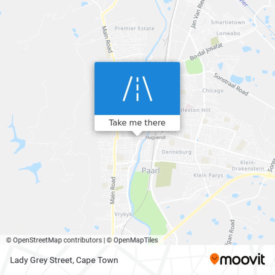 Lady Grey Street map