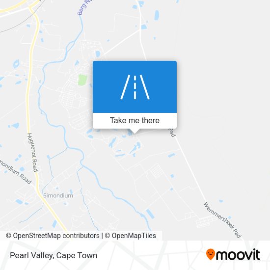 Pearl Valley map