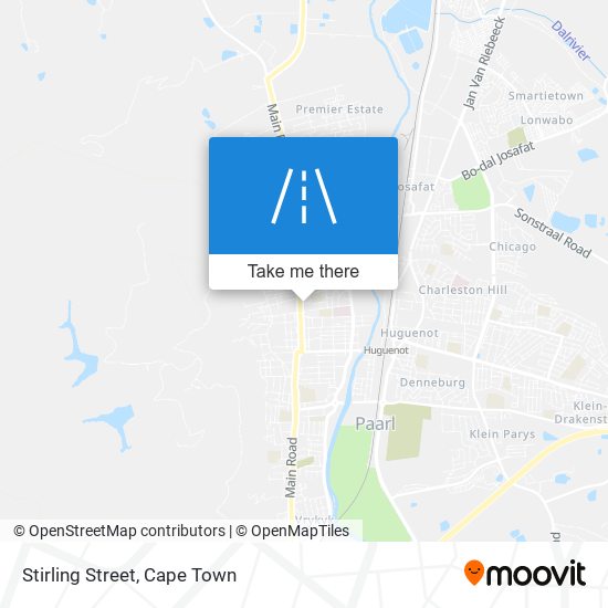 Stirling Street map