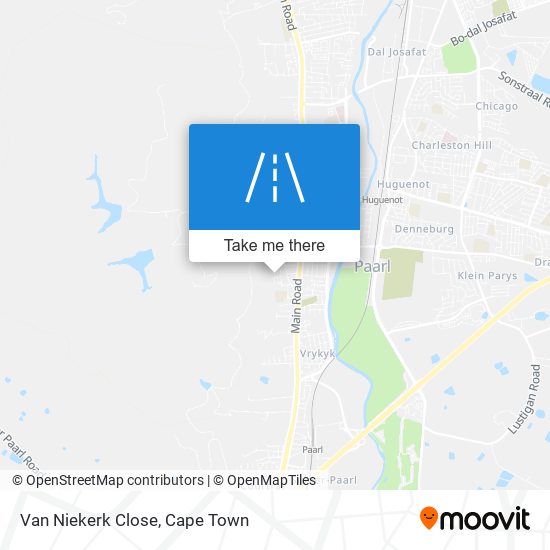 Van Niekerk Close map