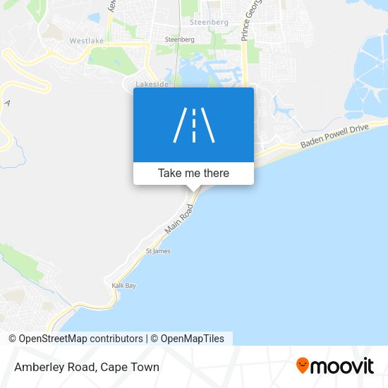 Amberley Road map