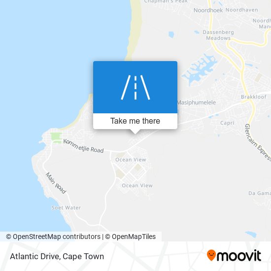 Atlantic Drive map