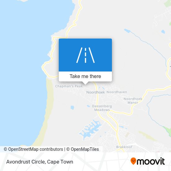 Avondrust Circle map