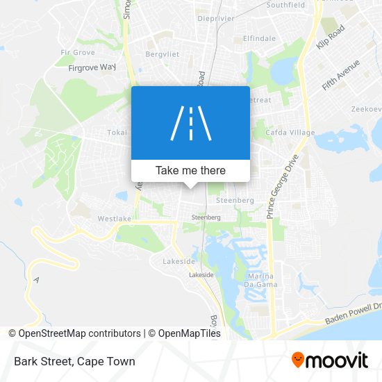 Bark Street map