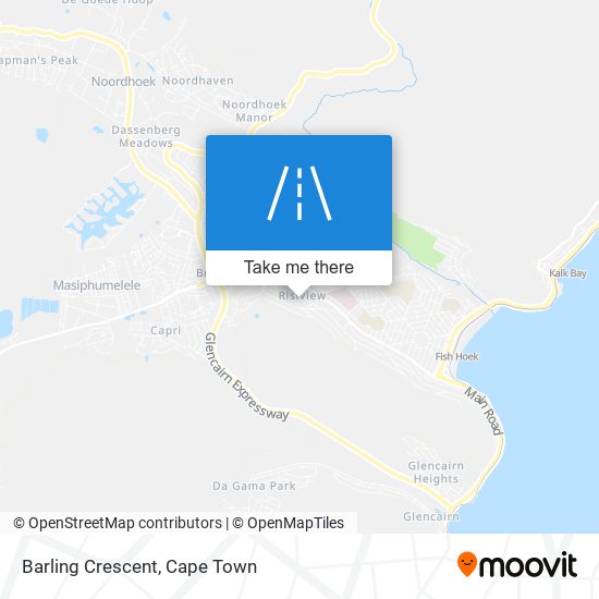 Barling Crescent map