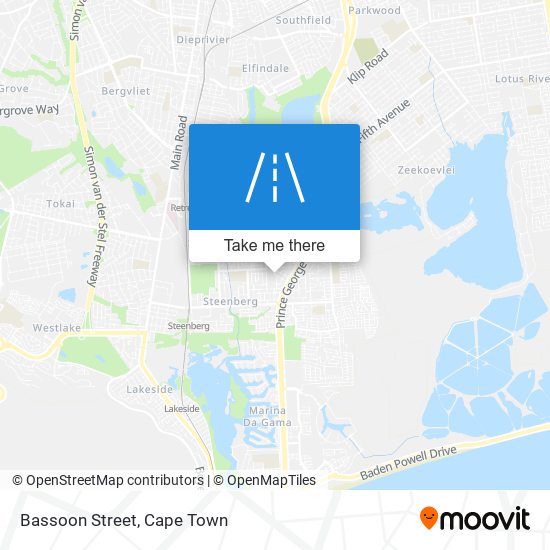 Bassoon Street map