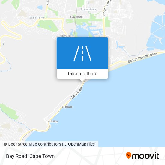 Bay Road map