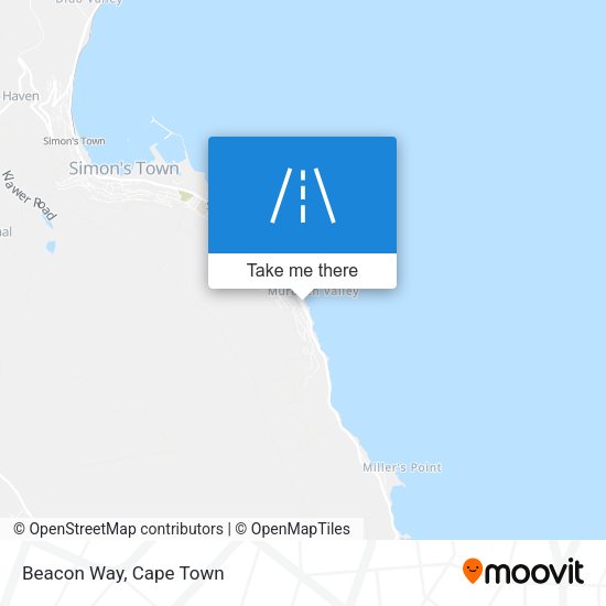 Beacon Way map
