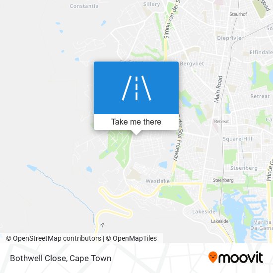 Bothwell Close map