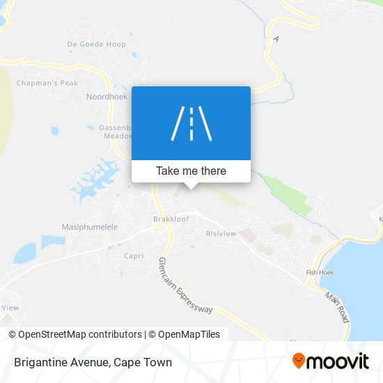 Brigantine Avenue map