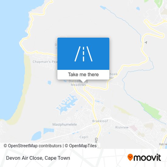 Devon Air Close map