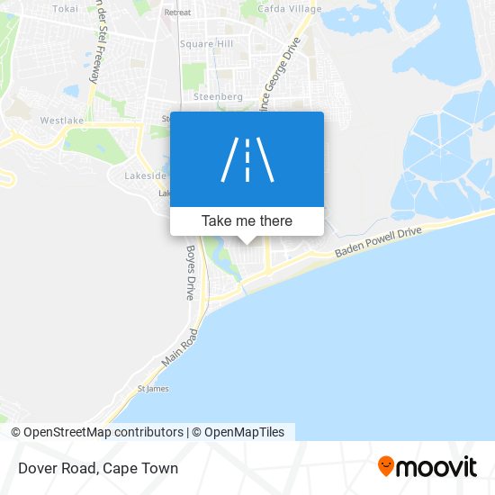 Dover Road map