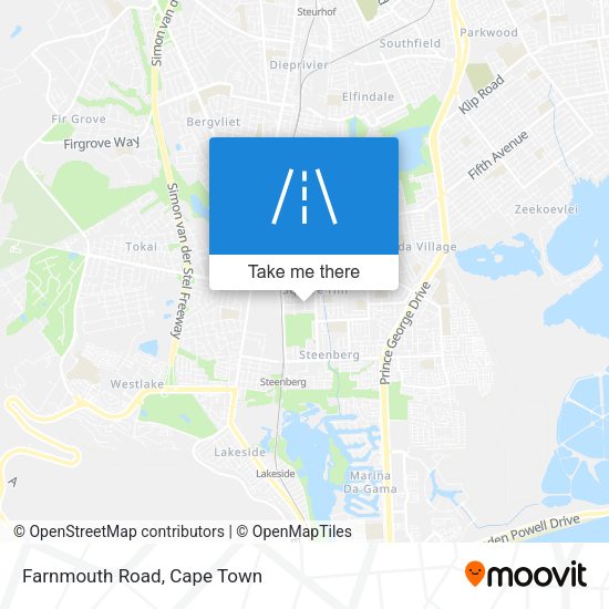 Farnmouth Road map