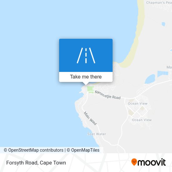 Forsyth Road map