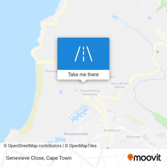 Genevieve Close map