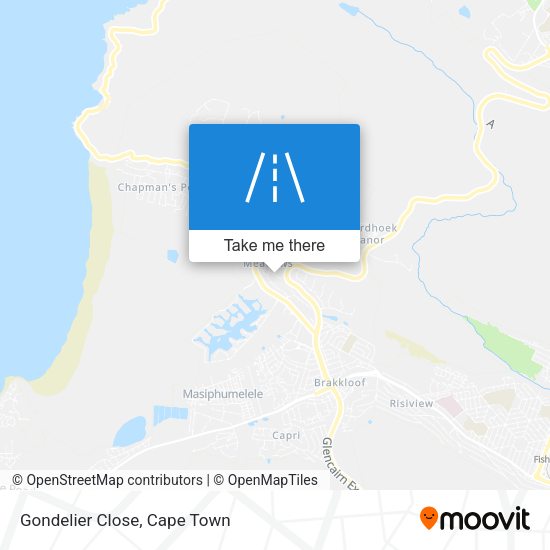 Gondelier Close map