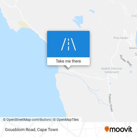 Gousblom Road map