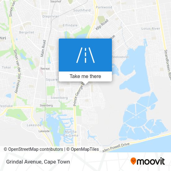 Grindal Avenue map