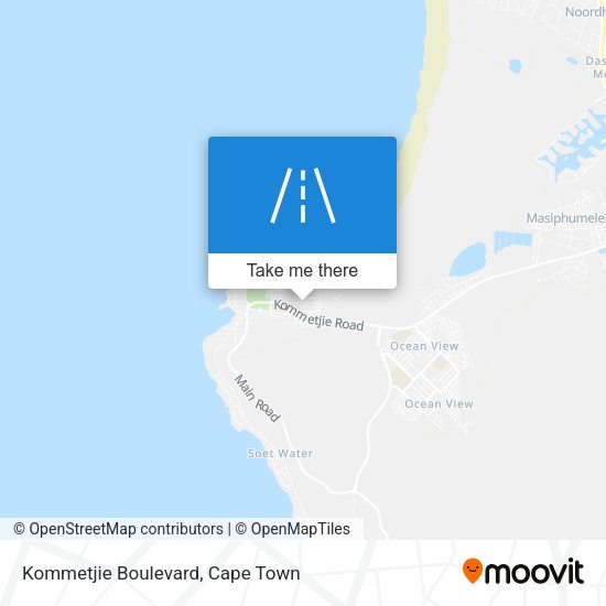 Kommetjie Boulevard map