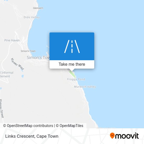 Links Crescent map
