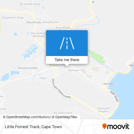 Little Forrest Track map