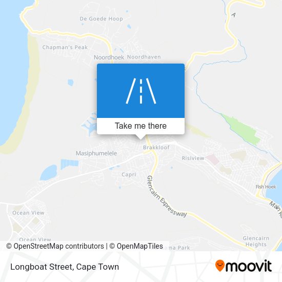 Longboat Street map