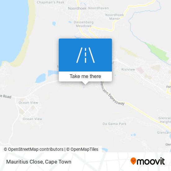 Mauritius Close map