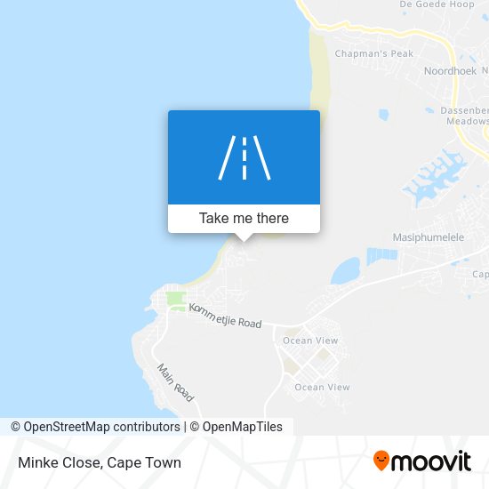 Minke Close map