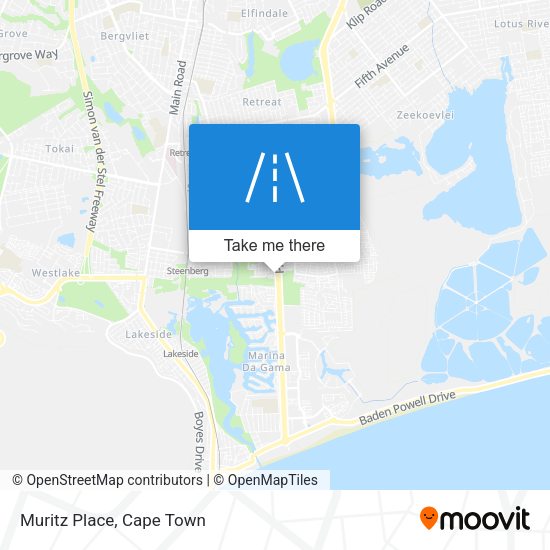 Muritz Place map
