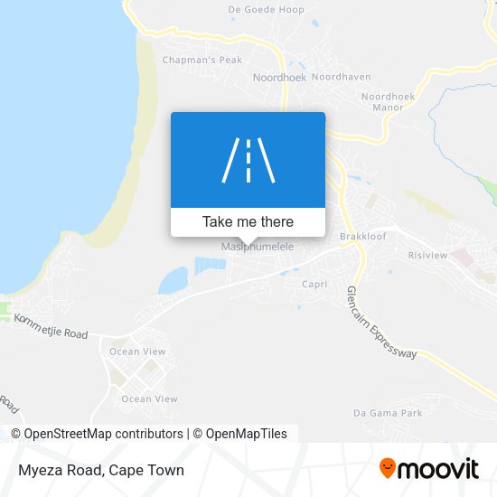 Myeza Road map