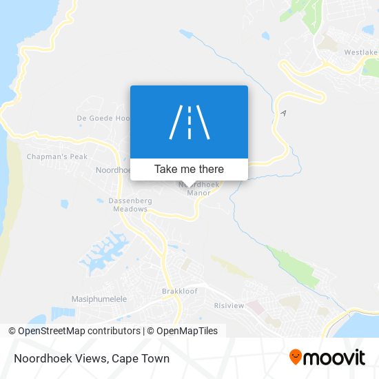 Noordhoek Views map