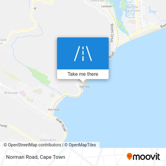Norman Road map