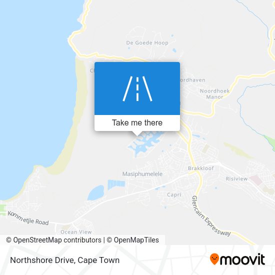 Northshore Drive map