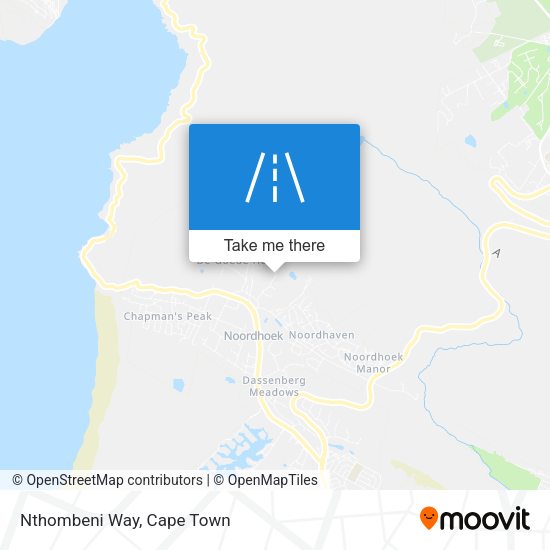 Nthombeni Way map