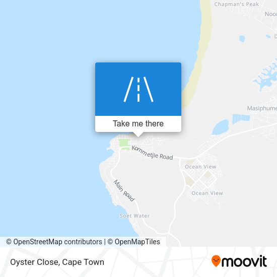 Oyster Close map