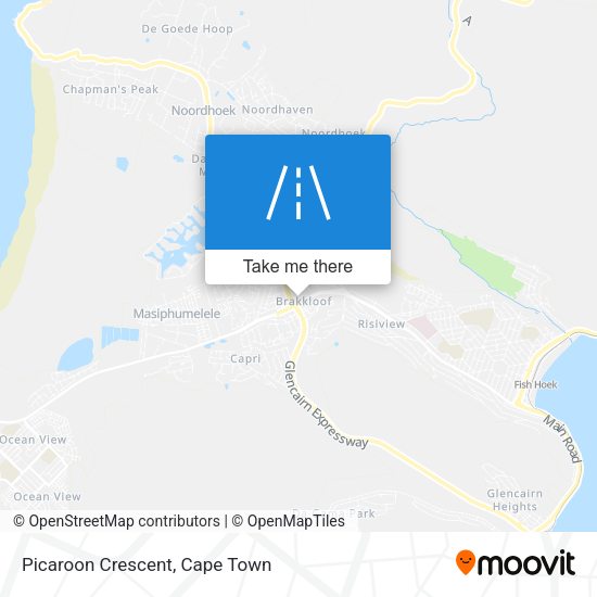 Picaroon Crescent map